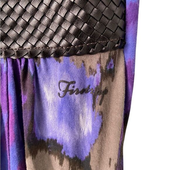Firetrap Bellamy Maxi Dress in Elegant Color of Purple and Brown Size Medium - Picture 9 of 10